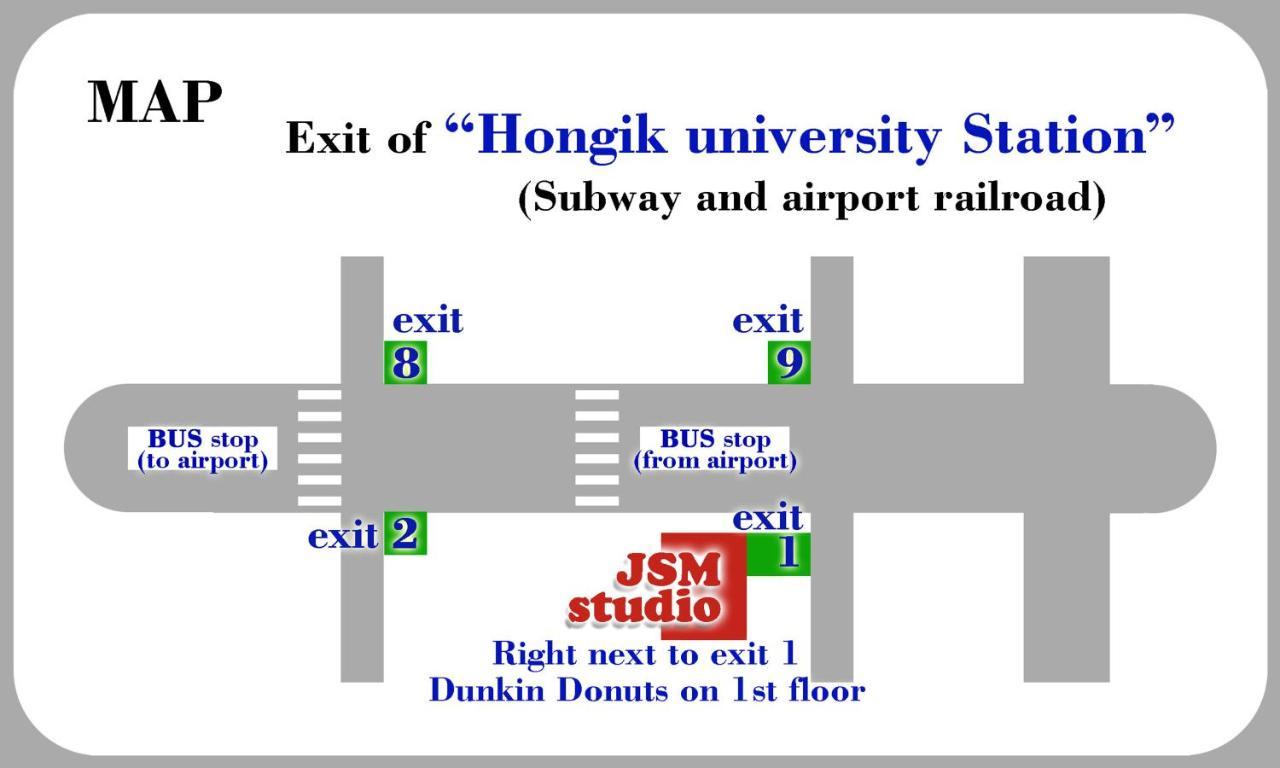 Jsm Studio Hongdae Seoul Exterior photo